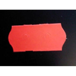 Klika - Etiket 2612 fl.rood afneemb.2slit 54.000 - 2 stuks