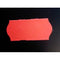 Klika - Etiket 2612 fl.rood afneemb.2slit 54.000 - 2 stuks