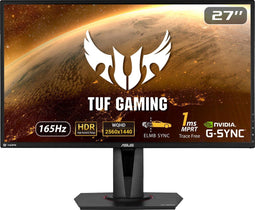 ASUS TUF Gaming VG27AQ - QHD IPS Gaming Monitor - 144Hz 27 Inch