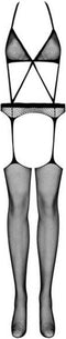 Obsessive Bodystocking - Erotische Body - One Size - Zwart