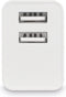 Ksix 2x USB wandlader 2.4A -wit