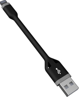 Ksix data kabel en MFI mini lader - 10 cm - zwart