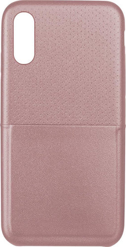 KSIX Gestipte Cover - iPhone X - Rose Goud