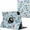 imoshion Tablet Hoes - Geschikt voor iPad Pro 11 (2022) / Pro 11 (2021) / Pro 11 (2020) / Pro 11 (2018) - 360° Draaibare Design Bookcase 2.0 - Flowers