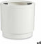 Zelfwaterende bloempot Wit Polypropyleen 32 x 30,5 x 32 cm (4 Stuks)