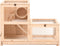 vidaXL - Hamsterkooi - 81x40x60 - cm - massief - vurenhout