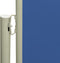 vidaXL - Tuinscherm - uittrekbaar - 117x500 - cm - blauw