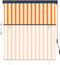 vidaXL-Rolgordijn-voor-buiten-140x250-cm-wit-en-oranje