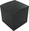 Geschenkdoos | karton | 10x10x10cm | zwart | 25 stuks