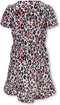 ONLY KOGSELMA-LULU S/S FAKE WRAP DRESS - Meisjes Jurk - Maat 158