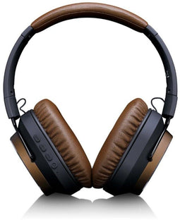 Lenco HPB-730BN - Draadloze Koptelefoon - ANC Bluetooth 4.0 - Bruin Zwart
