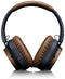 Lenco HPB-730BN - Draadloze Koptelefoon - ANC Bluetooth 4.0 - Bruin Zwart