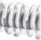 Gloria Multibrush - Verticuteerwals - RVS messchijven 165 mm