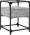 vidaXL - Nachtkastjes - 40x40x55 - cm - bewerkt - hout - grijs - sonoma
