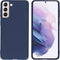 iMoshion Hoesje Geschikt voor Samsung Galaxy S21 Plus Hoesje Siliconen - iMoshion Color Backcover - Donkerblauw