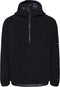 Rains Fleece Pullover Hoodie - Unisex - Zwart - M