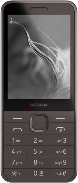 Nokia 235 4G - Smartphone - 2,8" LCD - 128MB opslag - Zwart