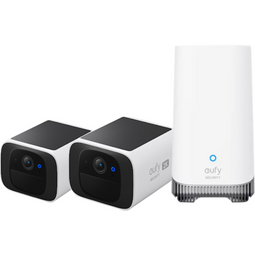 Eufy Security Solo camera S220 - 2-Cam Kit - 2K-resolutie - Zonne-energie - Draadloze Buitencamera's - AI Mensdetectie - Nachtzicht - IP67 Weerbestendig