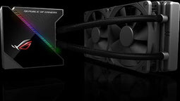 ASUS ROG Ryujin 240 - Vloeistofkoelsysteem - 240mm radiator - 2 x 120mm ventilatoren (2 stuks)