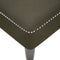 vidaXL - Chaise - longue - met - kussen&rechterarmleuning - kunstleer - legergroen