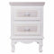 Nachtkastje Alexandra House Living Wit 33 x 53 x 37 cm