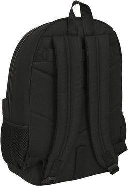 Schoolrugzak Kappa Black and pink Zwart (30 x 46 x 14 cm)