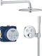 GROHE Precision SmartControl - Inbouw douchesysteem - Hoofddouche 26 cm en handdouche - Chroom