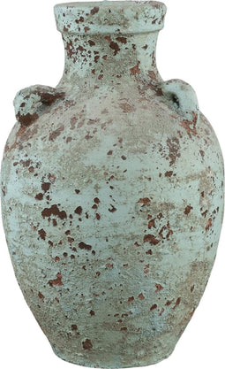 PTMD Wally groene keramiek pot maat in cm: 24 x 24 x 38