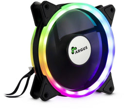 Inter-Tech RS-041 - Ventilator 120mm - RGB - Zwart