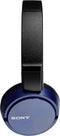 Sony MDR-ZX310AP - On-Ear Koptelefoon - Lichtgewicht en opvouwbaar - Blauw