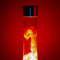 Fisura Lavalamp Chroom Rode lava