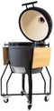 Grill Guru Kamado Original Large - Houtskoolbarbecue - Compleet met accessoires - Grijs