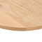 vidaXL - Tafelblad - 140x60x2 - cm - ovaal - massief - eikenhout
