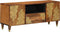 vidaXL - TV-kast - 105x33x46 - cm - Massief - Mangohout