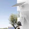 Arenti GO2T - Beveiligingscamera voor buiten - 2K 3MP - Accu met Zonnepaneel - 360 graden Beweegbaar - IP65 Waterdicht - Wit