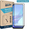 Oppo A53/A53s screenprotector - Full Cover - Tempered Glass - Zwart - Just in Case