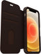 Otterbox Strada Folio - Flip Cover - Kaarthouder - Bruin (iPhone 12 mini)