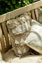 Dutch Decor COSTA - Sierkussen 45x45 cm Pumice Stone - beige - Inclusief binnenkussen
