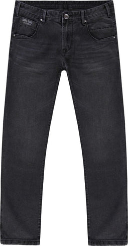 Cars Jeans Heren CHAPMAN - Regular Fit - Zacht elastisch denim - Black Used - Maat 40/34