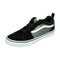 Vans Youth Filmore Jongens Sneakers - (Suede/Canvas) Black/Pewt - Maat 39