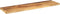 vidaXL - Tafelblad - rechthoekig - 120x30x2,5 - cm - massief - ruw - mangohout