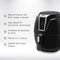 Princess Digitale Airfryer XL 182021 - Heteluchtfriteuse - 3.2 liter - 8 programma's - Zwart