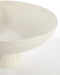 Light&living Schaal op voet Ø38,5x17,5 cm OTA crème