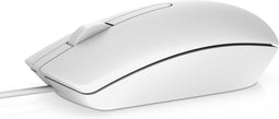 Dell MS116 - Optische muis - USB Type-A 1000 DPI Ambidextrous - Wit