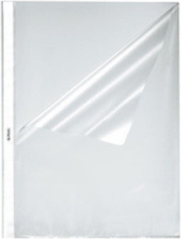 Herlitz folderhoes - DIN A4 - generfd - 0.055 mm - 100 stuks