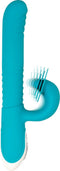 Stotende vibrator met intense clitorisstimulator Evolved -