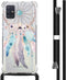 iMoshion Hoesje Geschikt voor Samsung Galaxy A51 Hoesje Met Koord - iMoshion Design Hoesje met Koord - Transparant / Meerkleurig / Dreamcatcher