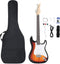 vidaXL - Gitaar - voor - beginners - elektrisch - met - tas - 4/4 - 39