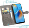iMoshion Hoesje Geschikt voor Oppo A74 (4G) Hoesje Met Pasjeshouder - iMoshion Mandala Bookcase - Grijs