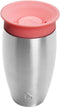 Munchkin Stainless Steel Miracle 360° Sippy Cup - Antilekbeker - 100% waterdicht - Fel Roze